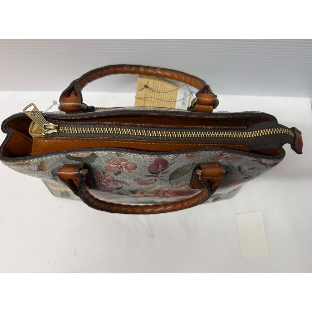 Patricia NASH CRACKLED ROSE  Leather Angela  CROSSBODY PURSE BAG PRETTY! - Picture 4 of 13